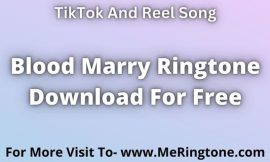 Blood Marry Ringtone Download For Free