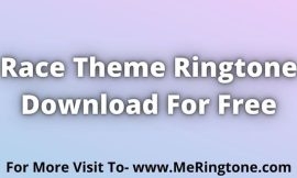 Race Theme Ringtone Download For Free