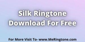 Read more about the article Silk Ringtone Download For Free